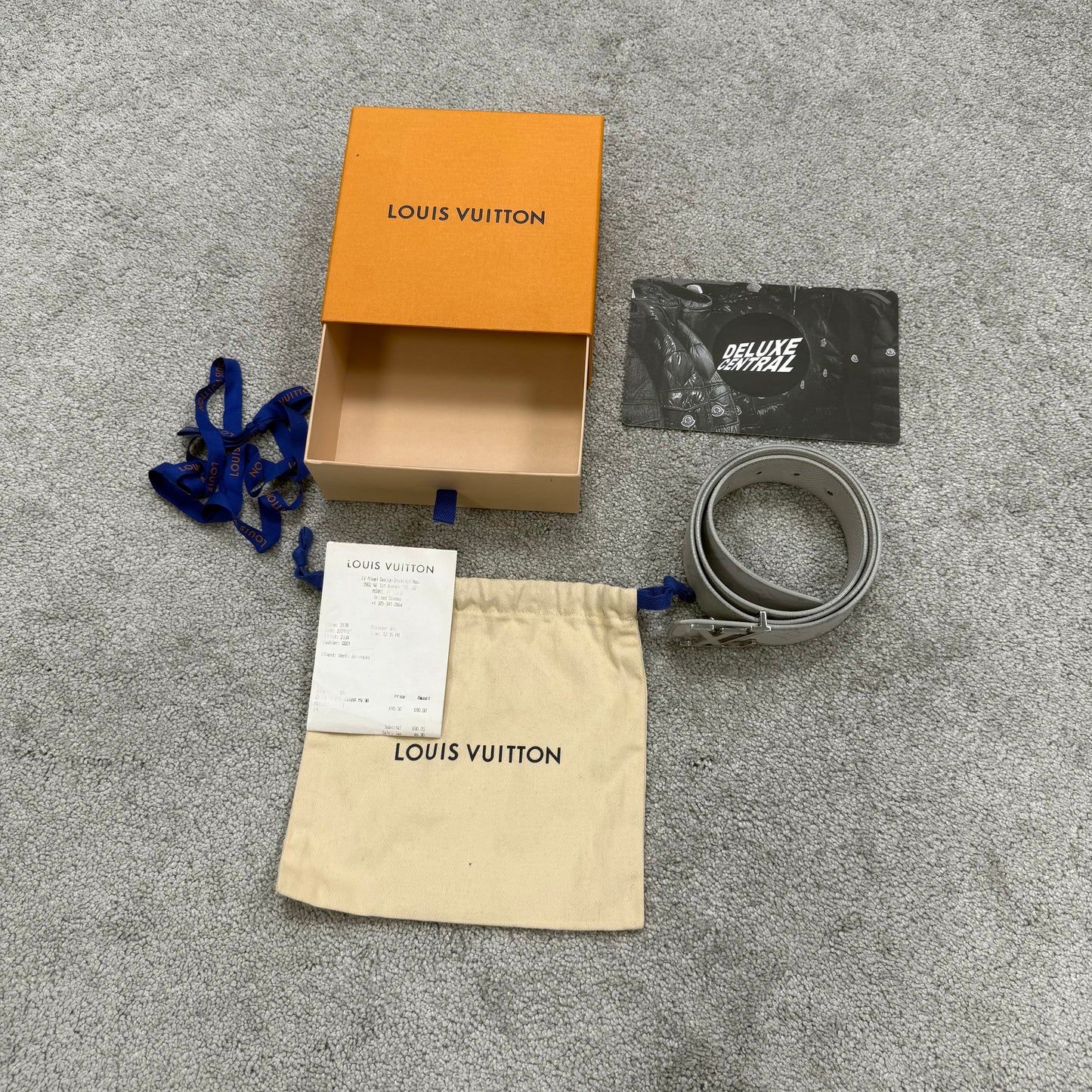 Louis Vuitton Monogram Reversible Belt