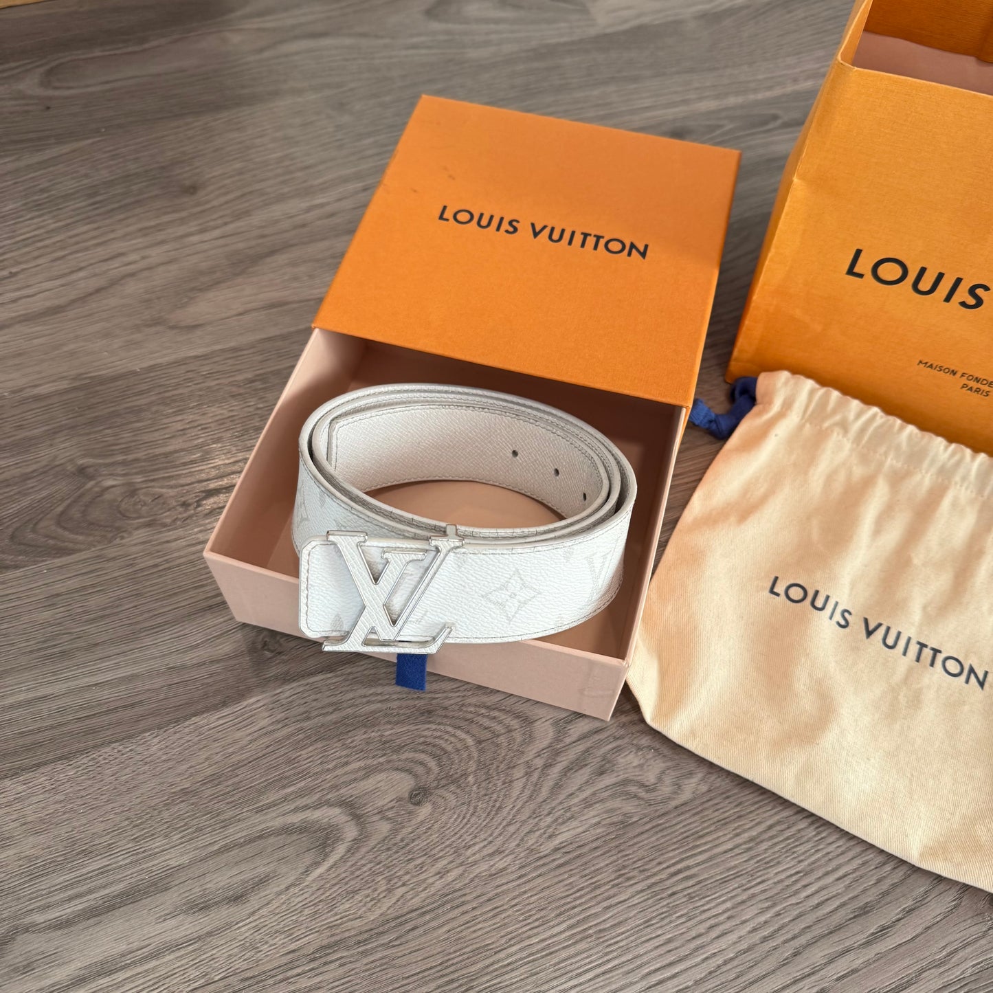 Louis Vuitton Monogram Reversible Belt