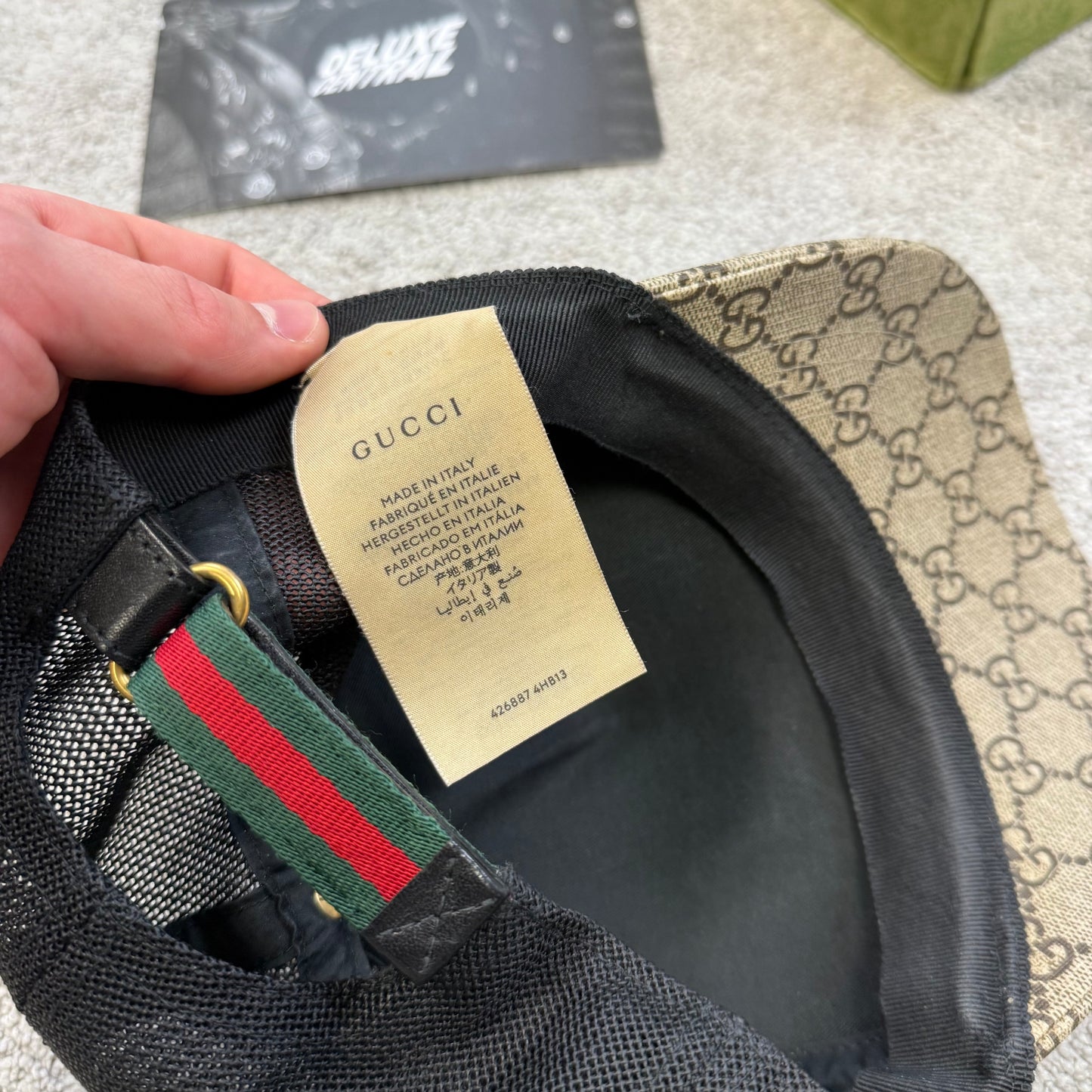 Gucci Tiger Baseball Cap