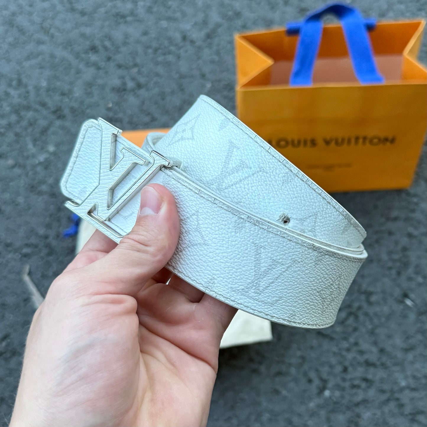 Louis Vuitton Monogram Reversible Belt