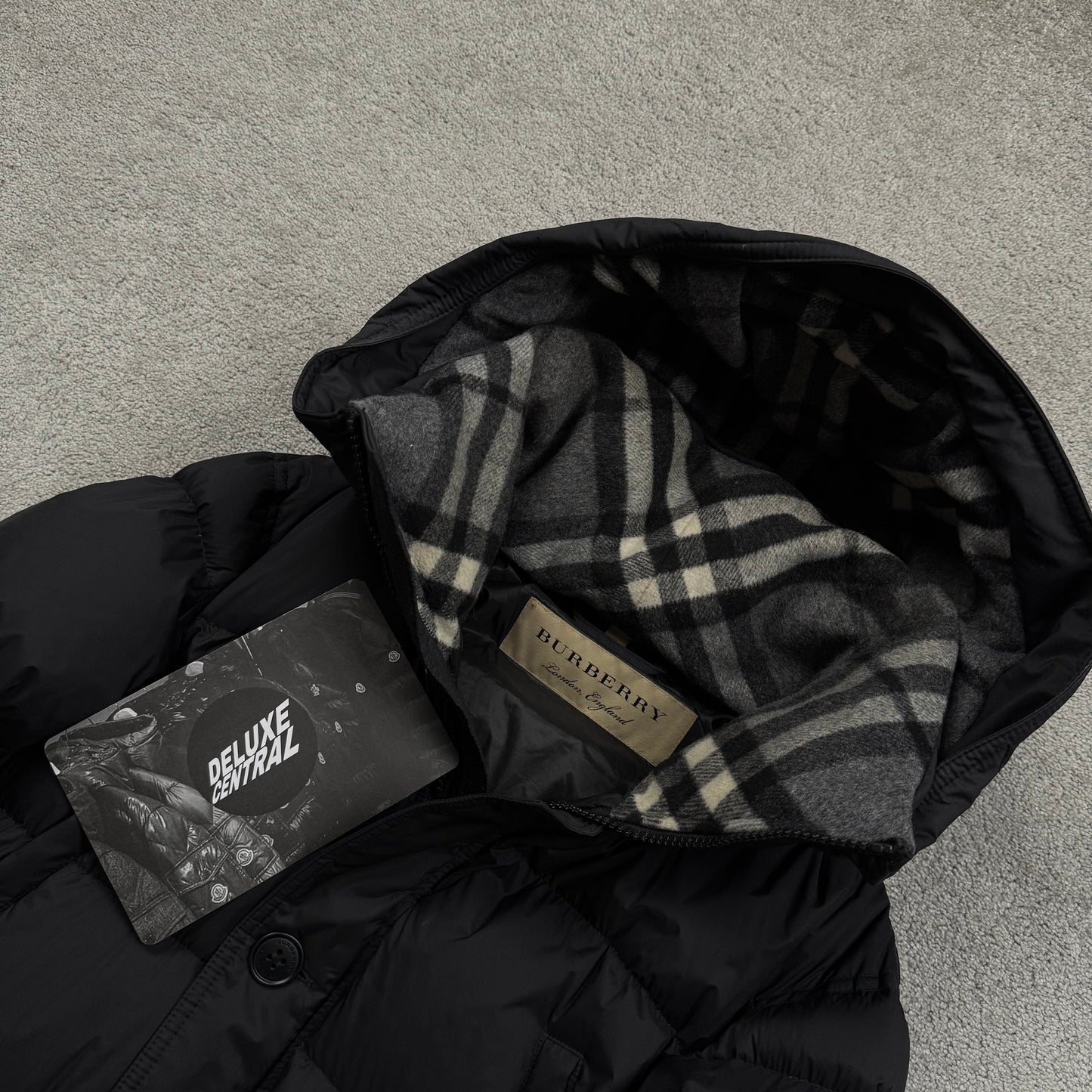 Burberry Lockwood Long Parka Down Jacket