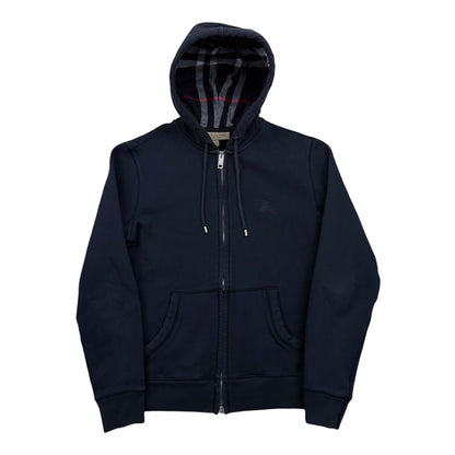 Burberry Check Zip-Up Hoodie