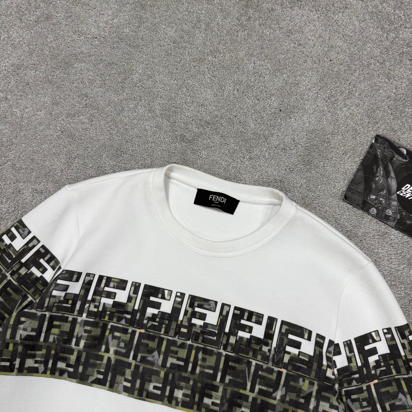 Fendi SS20 Camo FF Sweatshirt