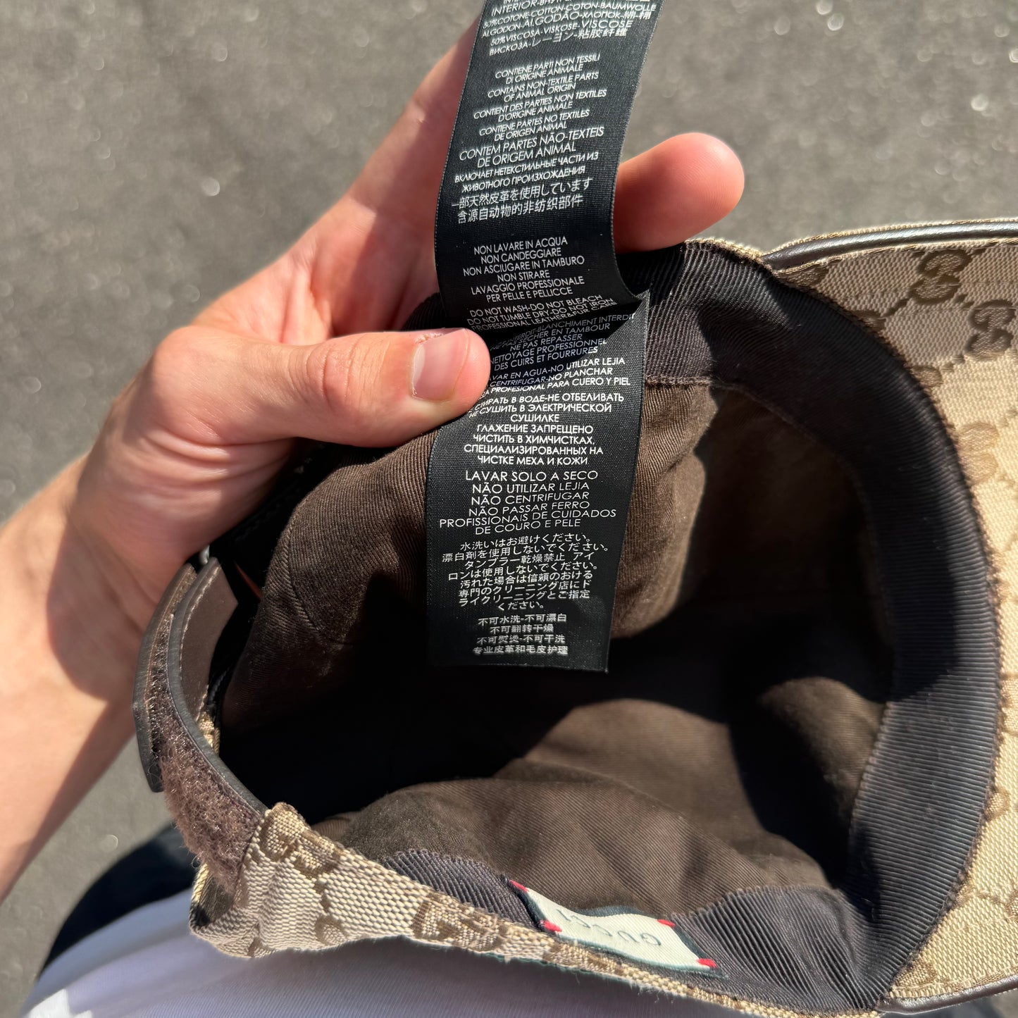 Gucci GG Canvas Baseball Cap