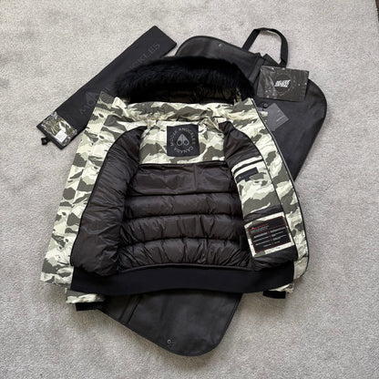 Moose Knuckles Cloud Shearling Bomber Jacket
