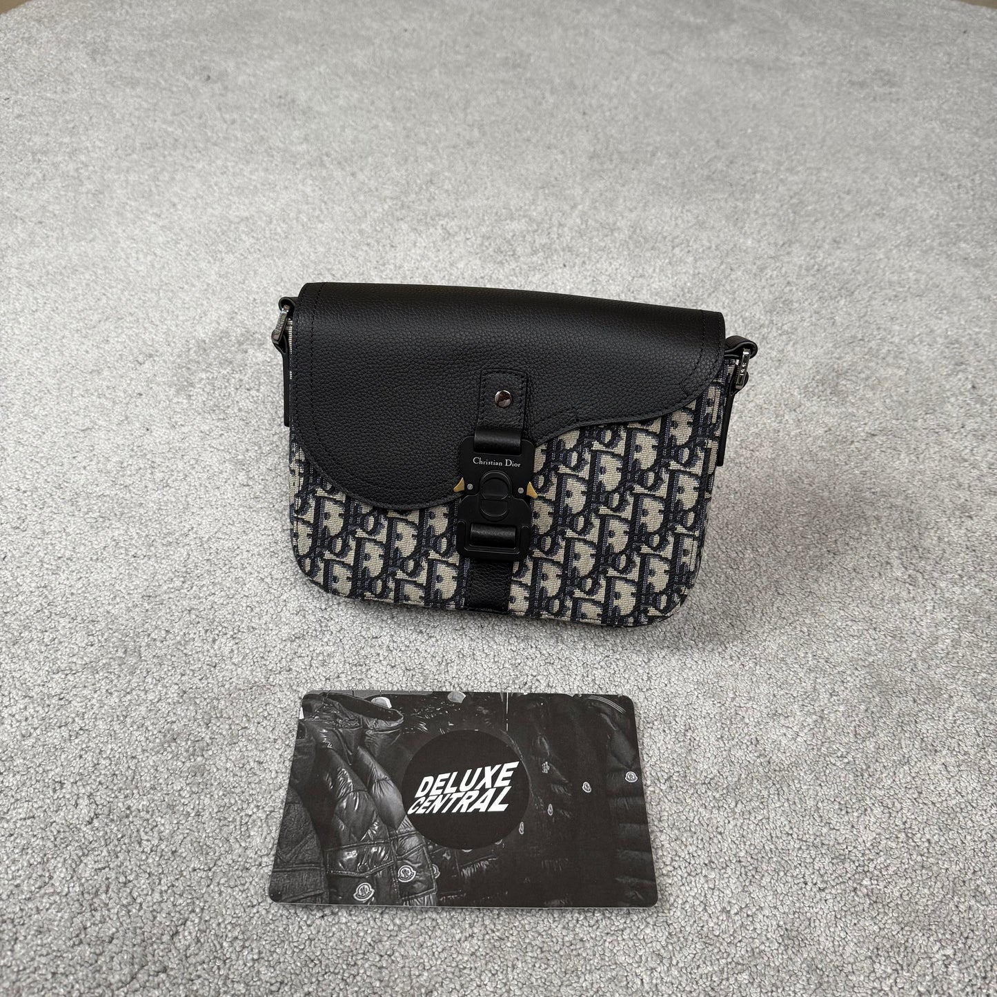 Christian Dior Saddle Flap Messenger Bag