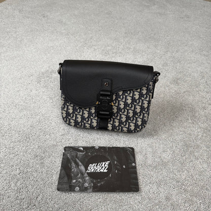 Christian Dior Saddle Flap Messenger Bag
