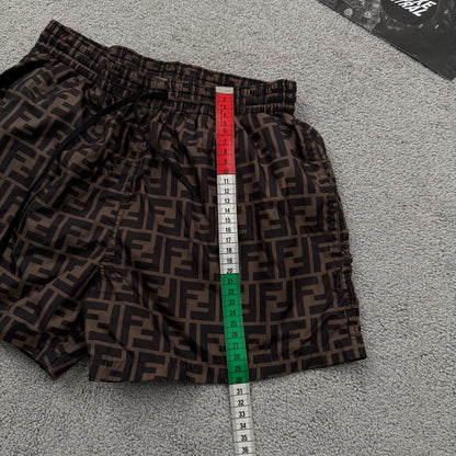 Fendi FF Motif Swim Shorts