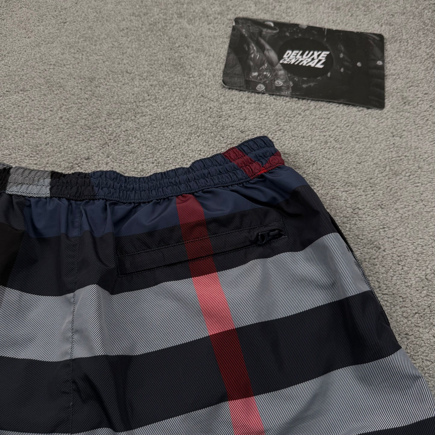 Burberry Checked Swim Shorts