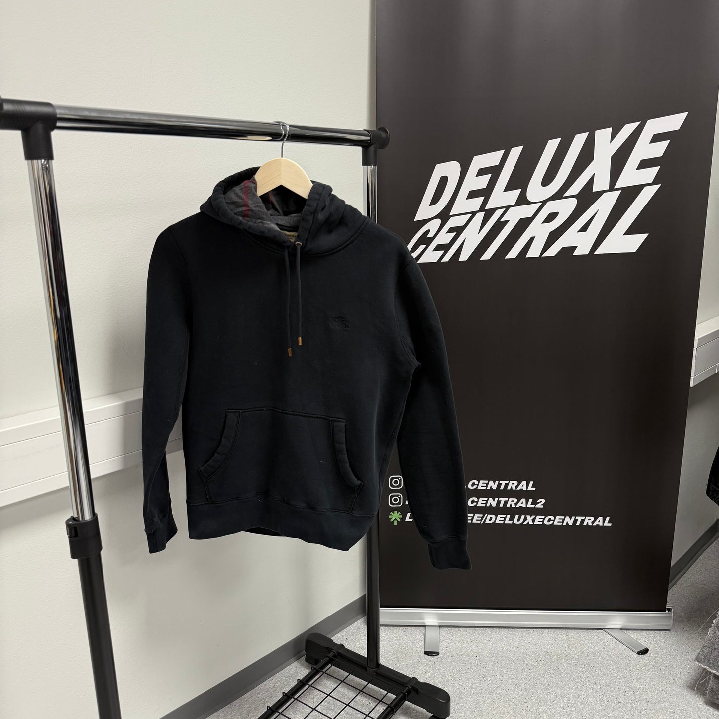 Burberry Check Hoodie