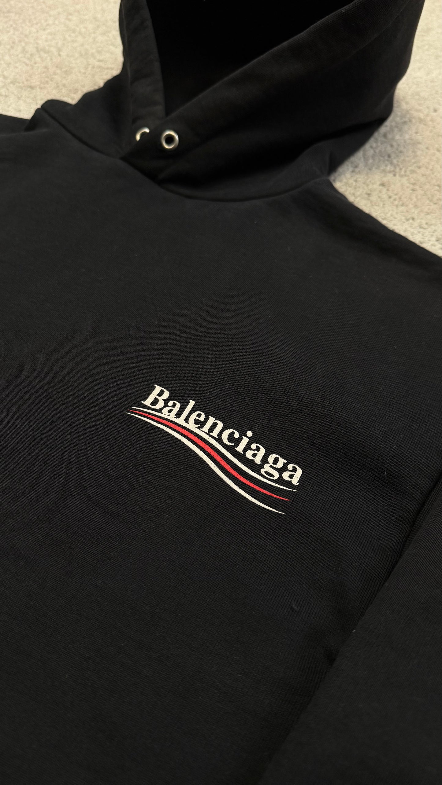 Balenciaga Political Campaign Logo Hoodie