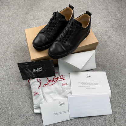 Christian Louboutin Flat Leather Shoe