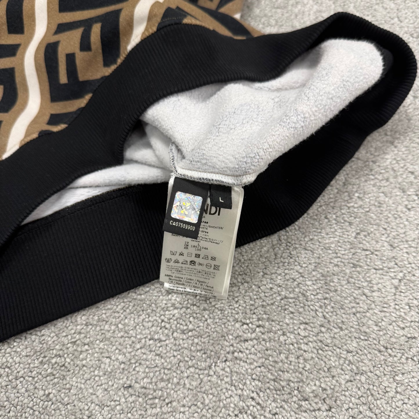 Fendi FF Logo Sweatshirt