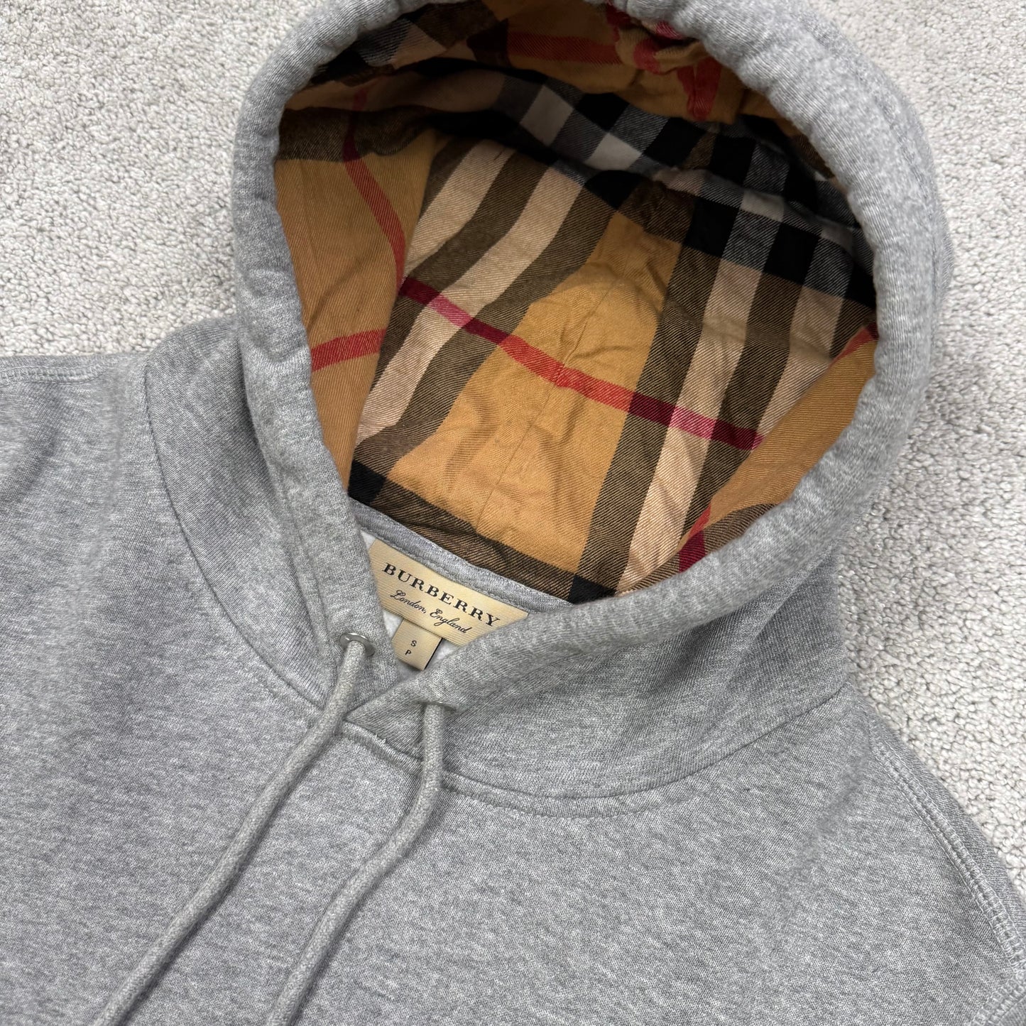 Burberry Check Hoodie