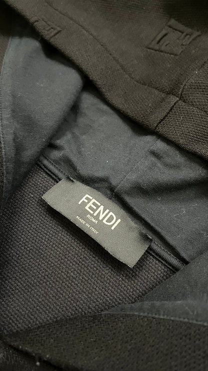 Fendi Monogram Zip-up Hoodie