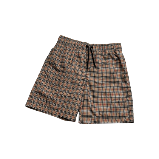 Burberry Check Print Swim shorts