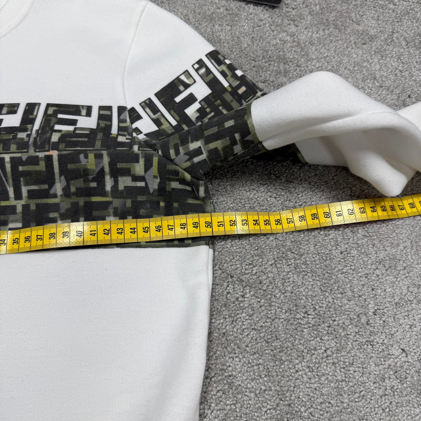Fendi SS20 Camo FF Sweatshirt