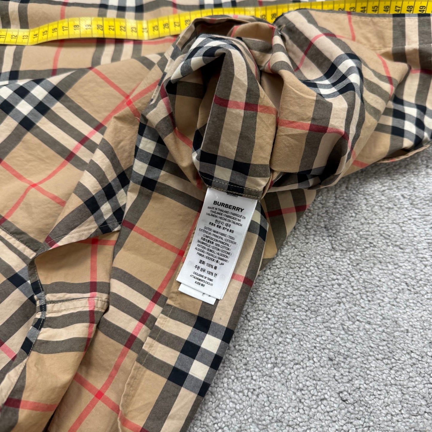 Burberry Check Overshirt