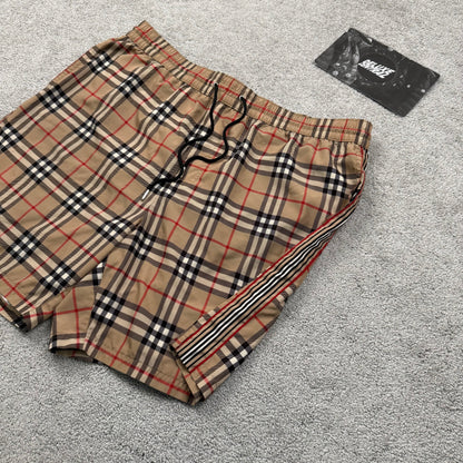 Burberry Check Drawcord Swim Shorts Men