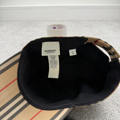 Burberry Check Monogram Motif Baseball Cap
