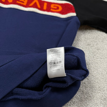 Givenchy Black and Blue Hoodie