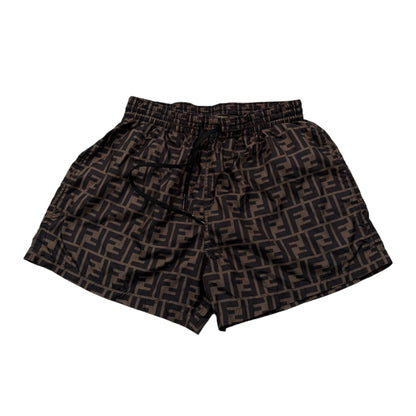 Fendi FF Motif Swim Shorts
