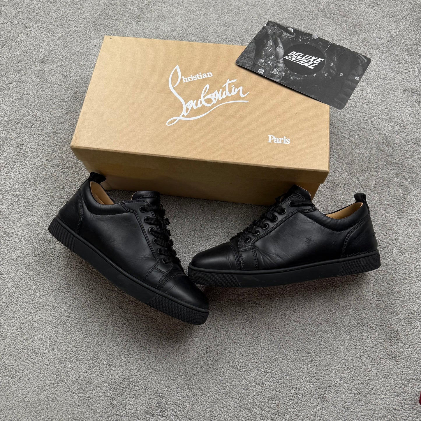 Christian Louboutin Flat Leather Sneaker