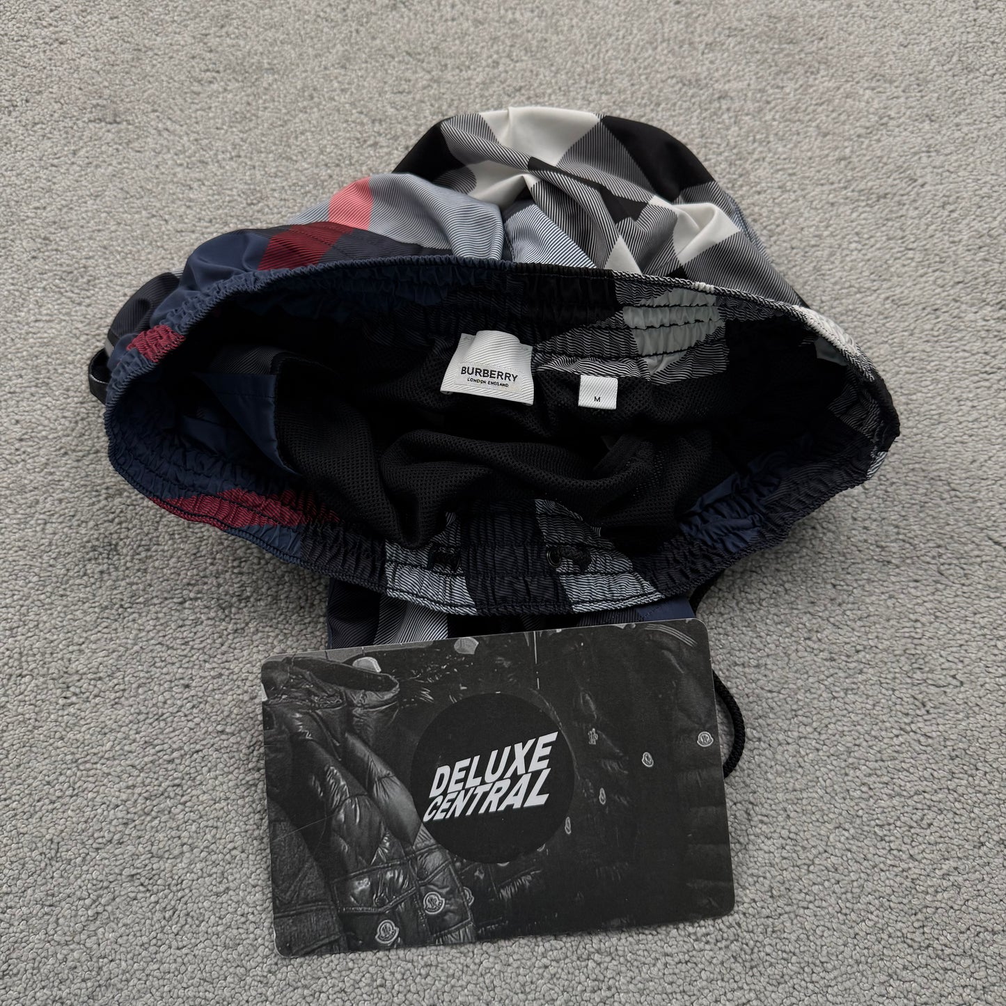 Burberry Checked Swim Shorts