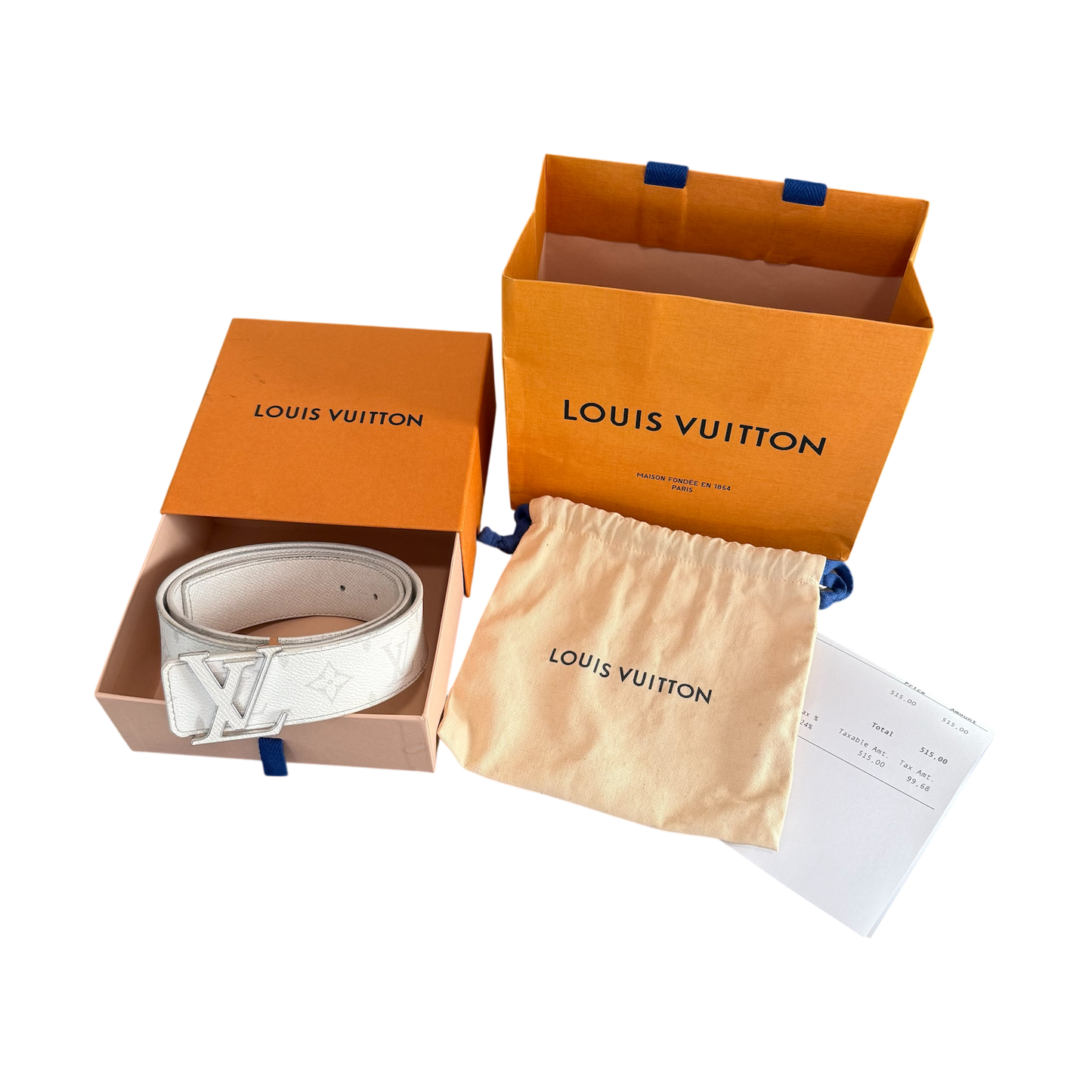 Louis Vuitton Monogram Reversible Belt