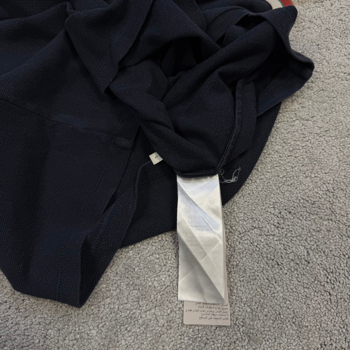 Gucci Striped Logo Polo