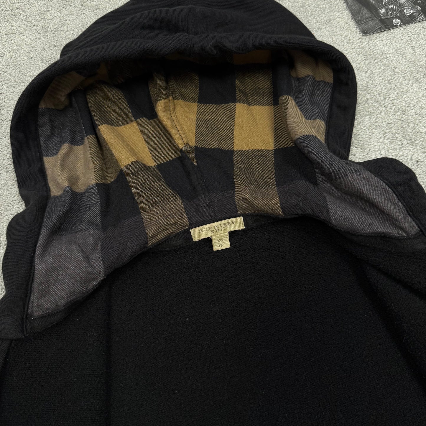 Burberry Vintage Zip-Up Hoodie