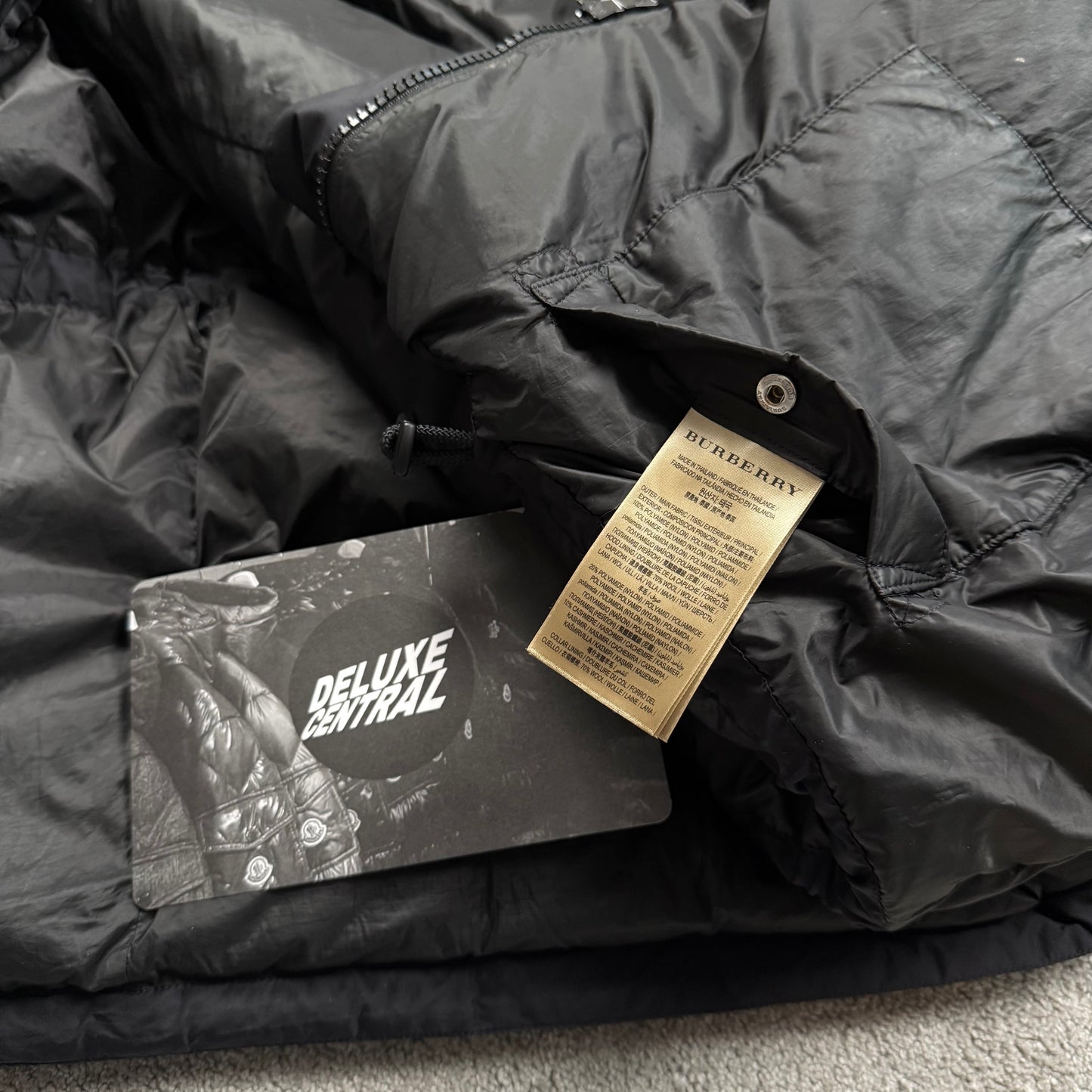 Burberry Lockwood Long Parka Down Jacket