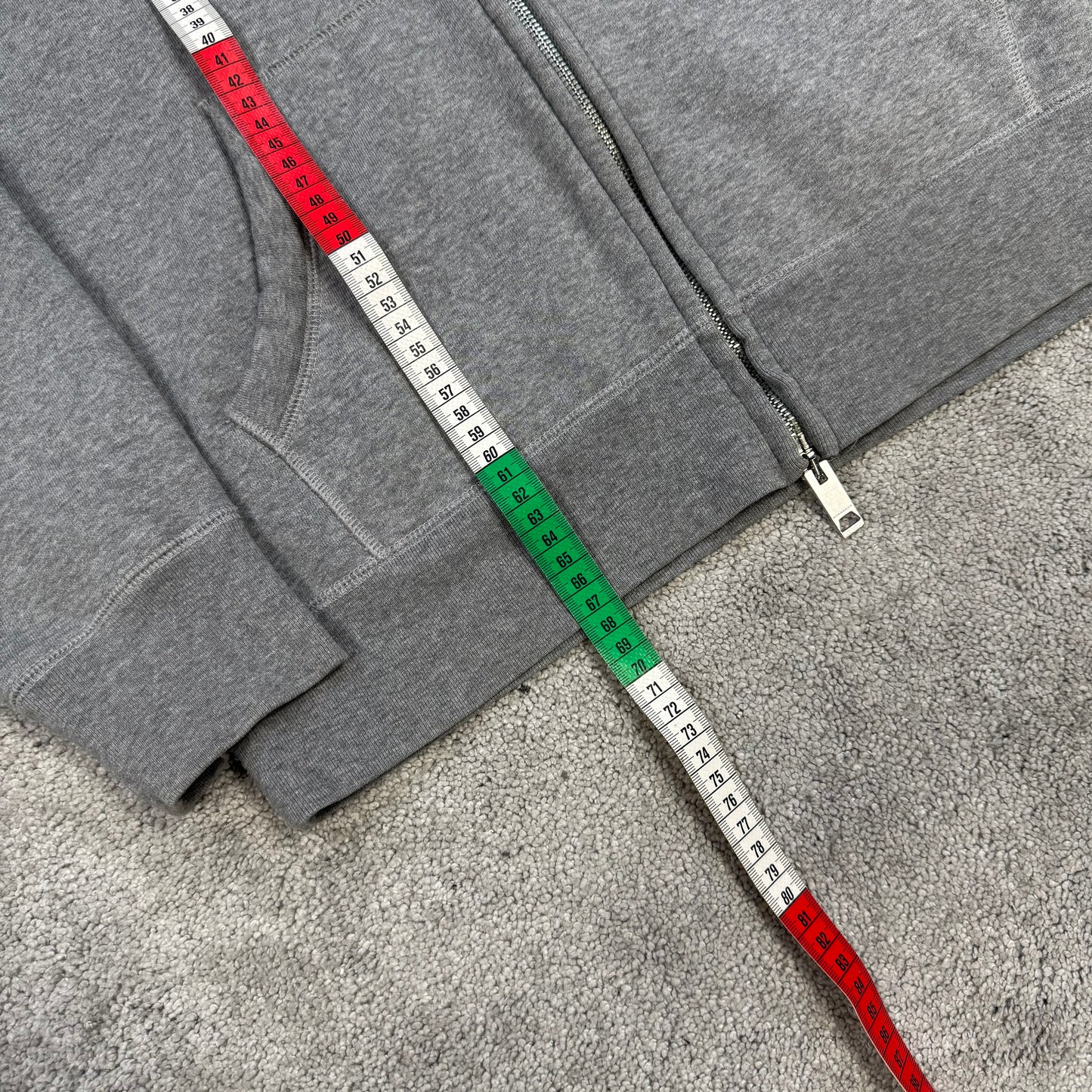 Burberry Check Zip-Up Hoodie