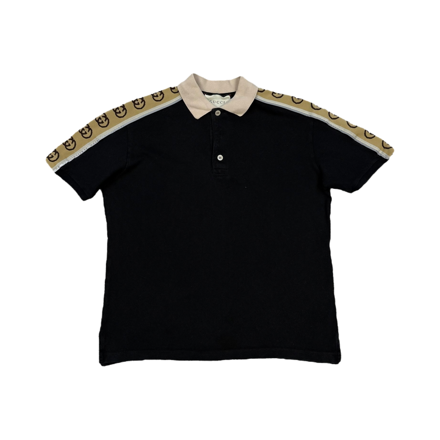 Gucci GG Stripe Logo Polo