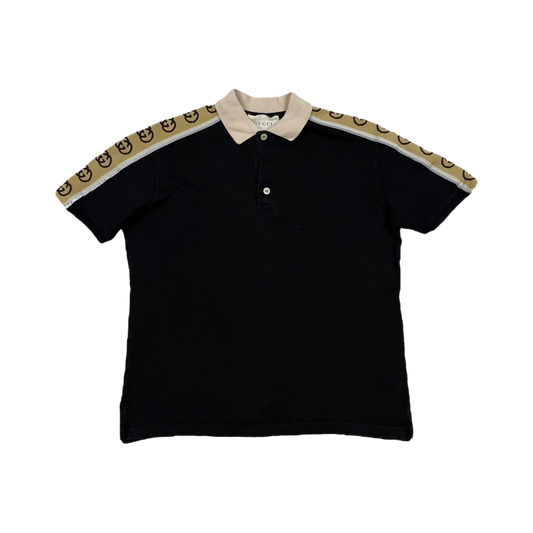 Gucci GG Stripe Logo Polo