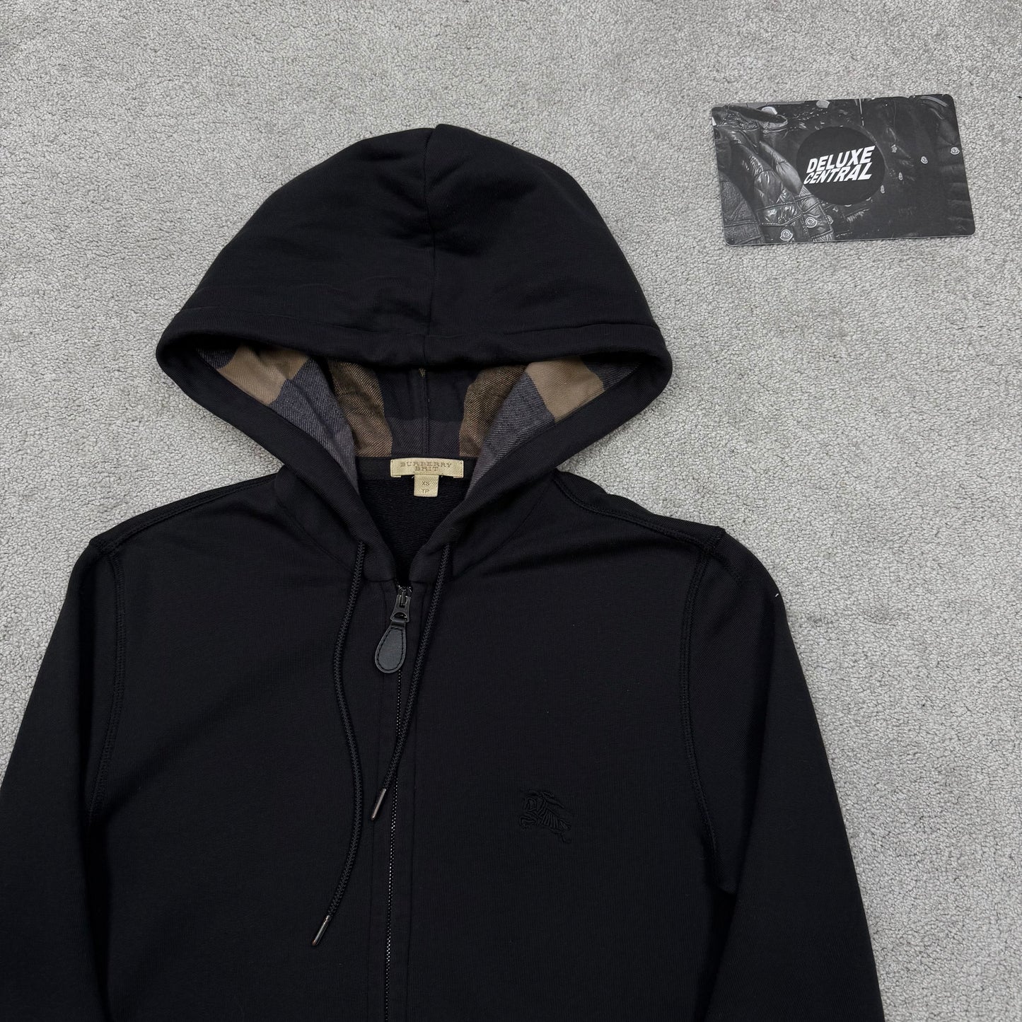 Burberry Vintage Zip-Up Hoodie