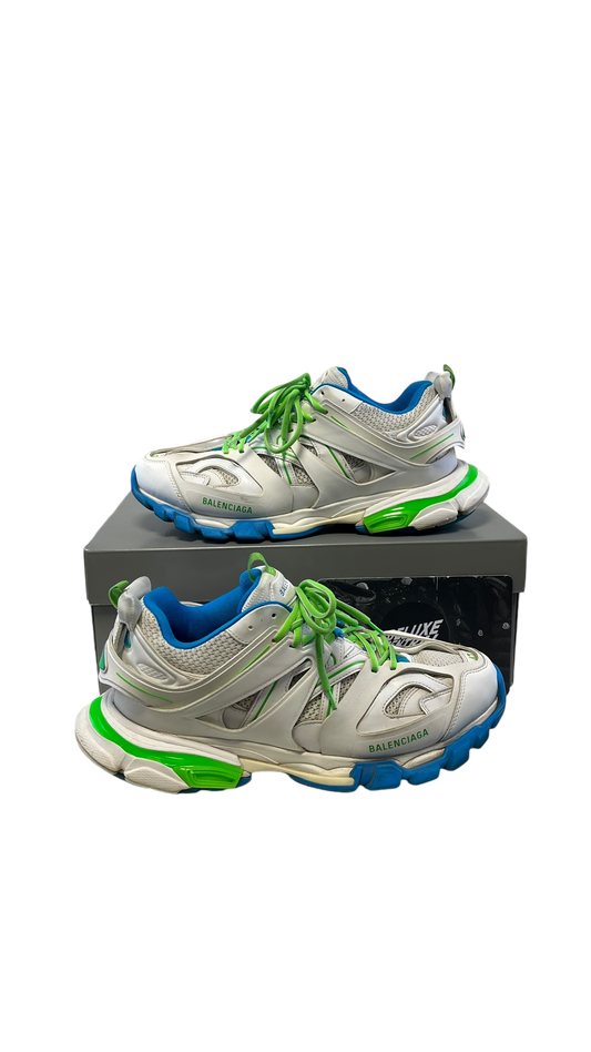 Balenciaga Track White Blue Green