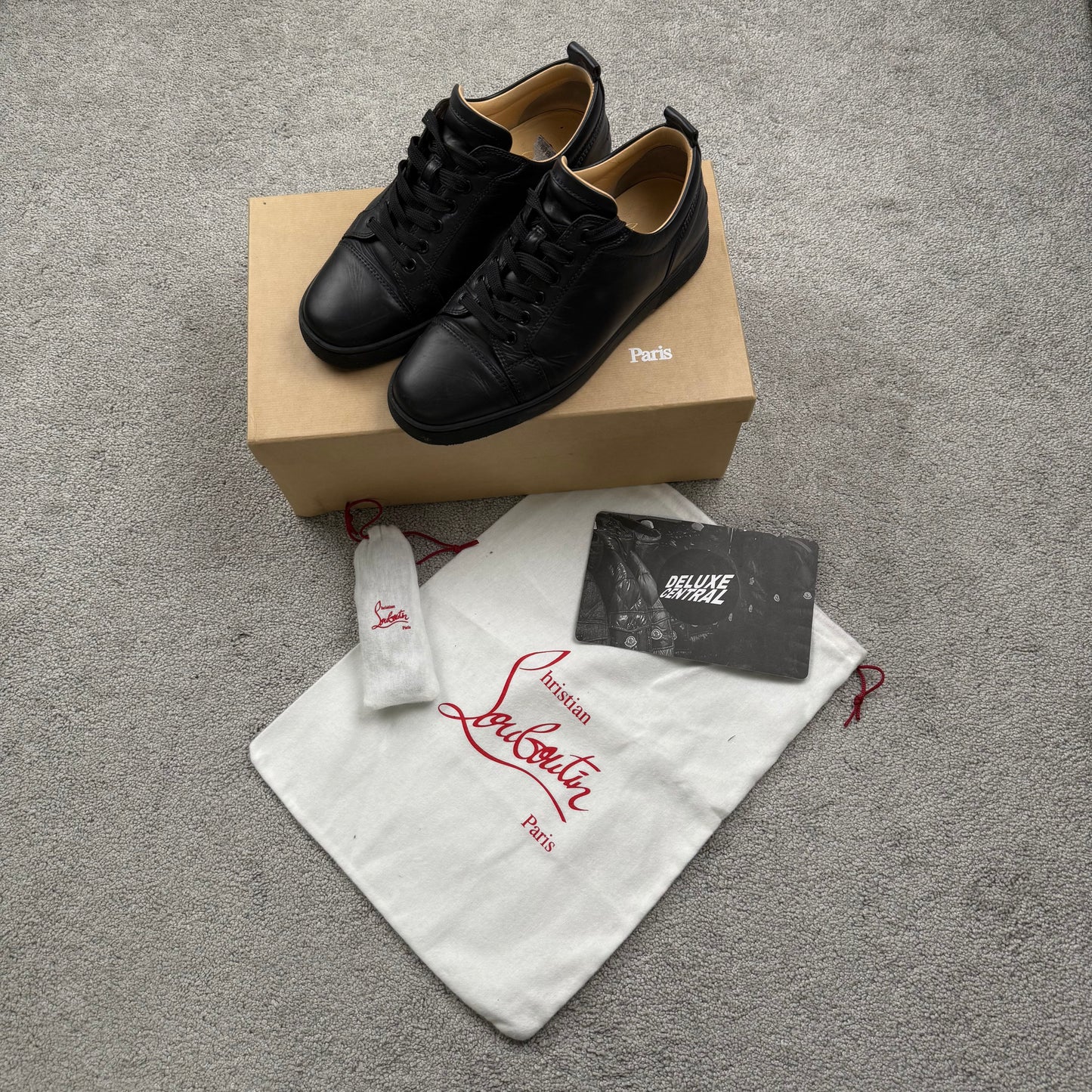 Christian Louboutin Flat Leather Sneaker