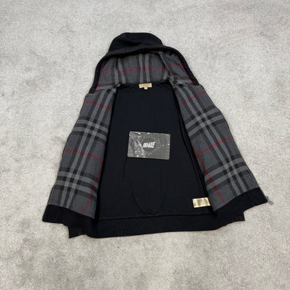 Burberry Full Check Zip-Up Hoodie