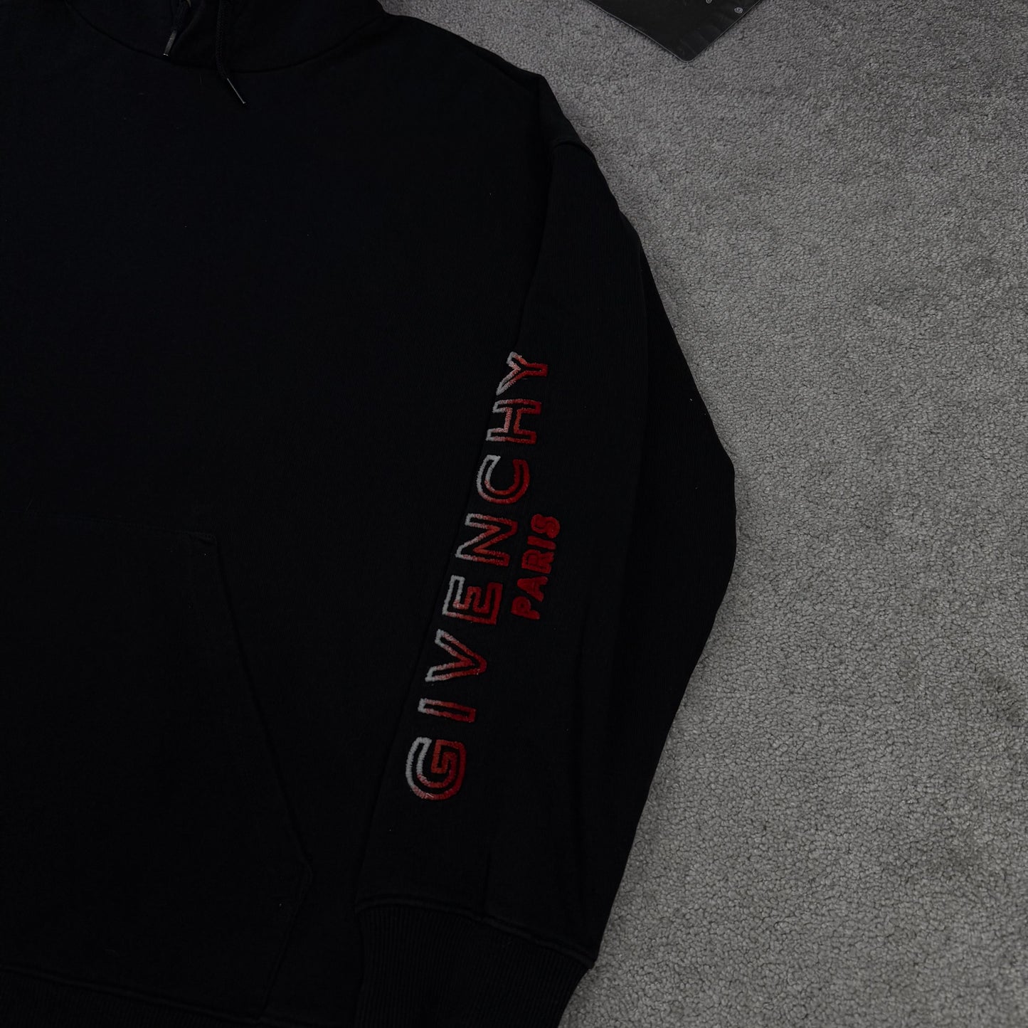 Givenchy Paris Sleeve Logo Hoodie