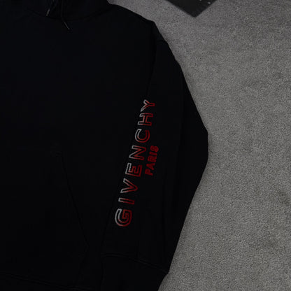 Givenchy Paris Sleeve Logo Hoodie