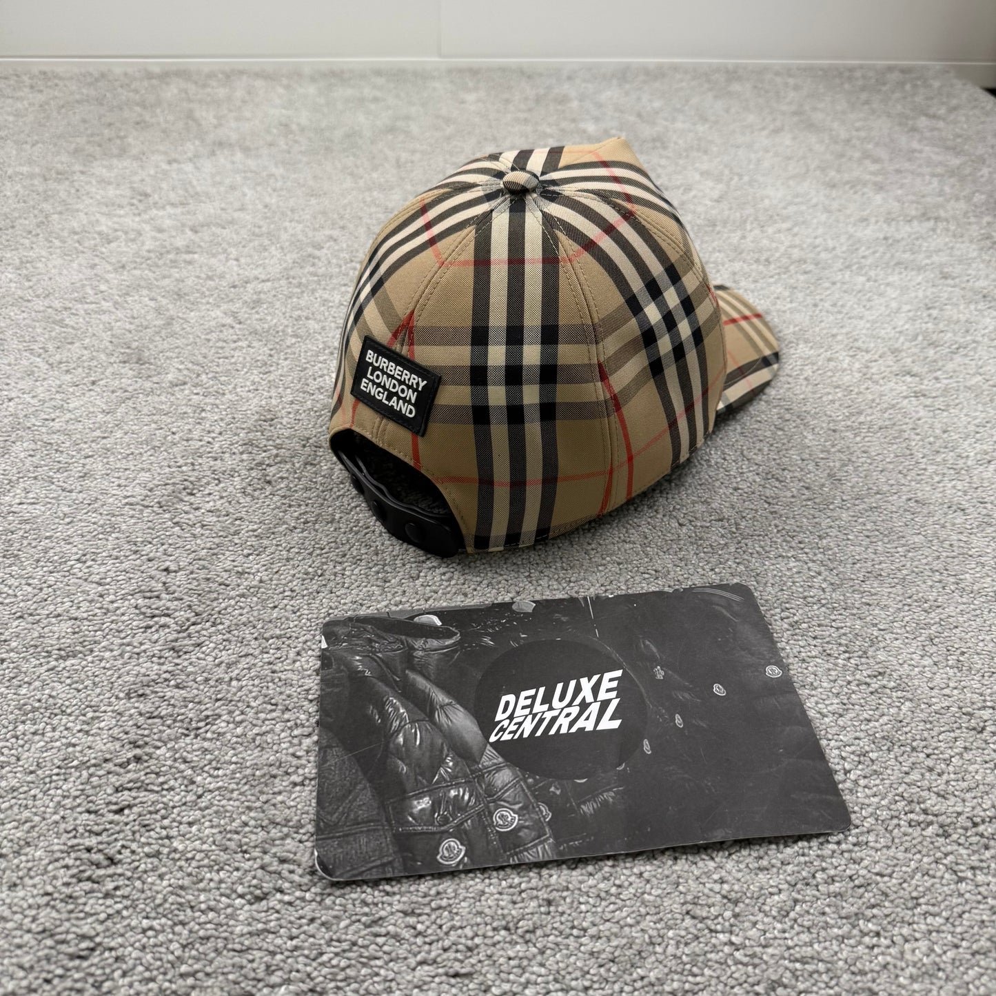 Burberry Check Baseball Cap