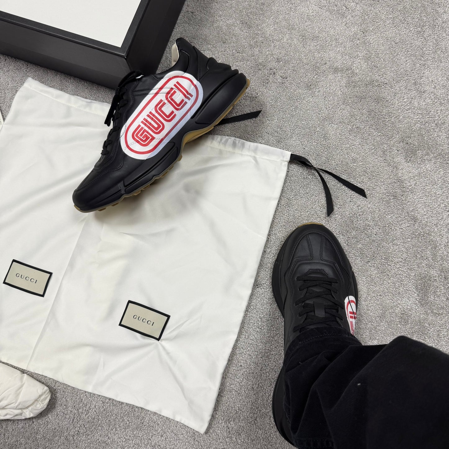 Gucci Rython Logo Sneakers