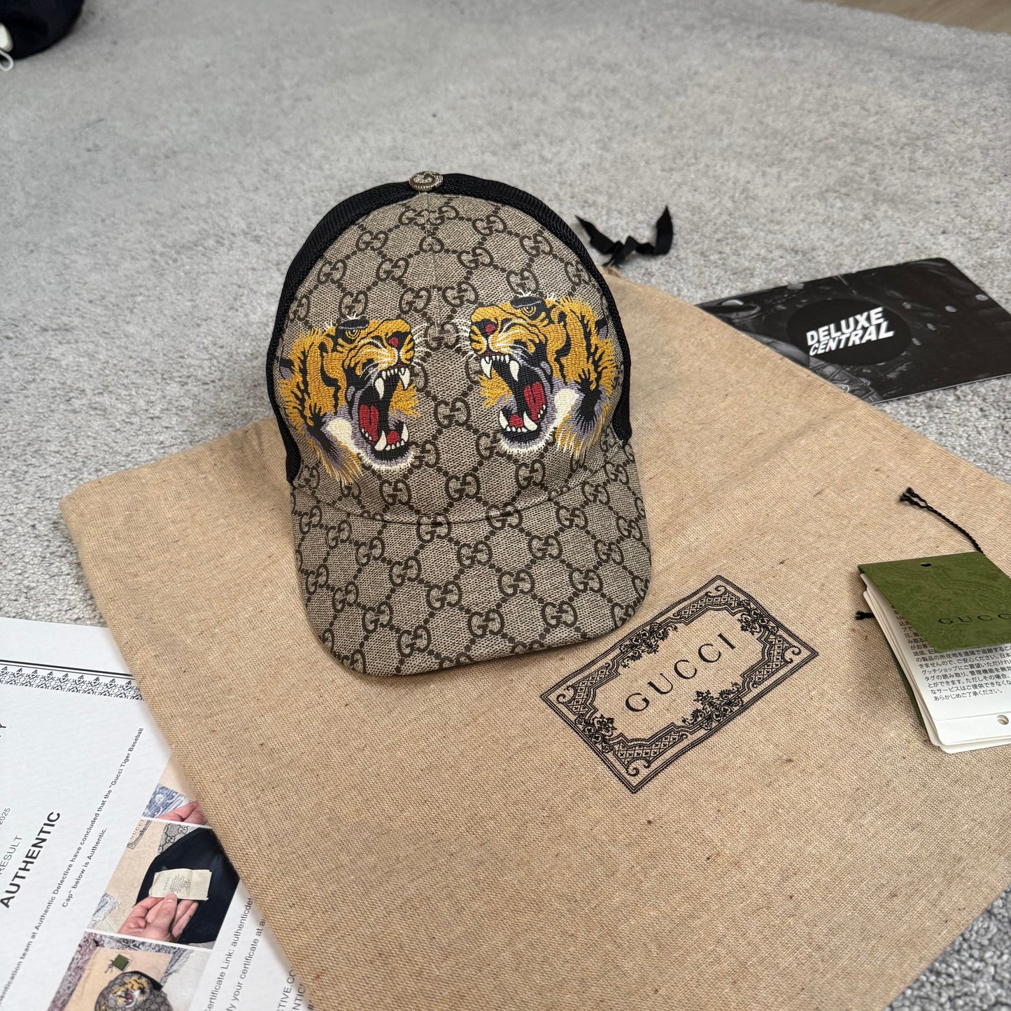 Gucci Tiger Baseball Cap