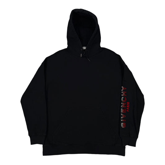 Givenchy Paris Sleeve Logo Hoodie