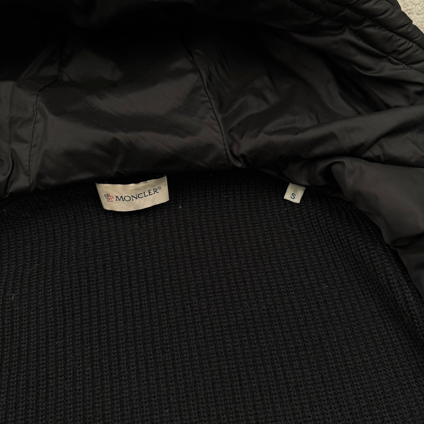 Moncler Hooded Cardigan Tricot