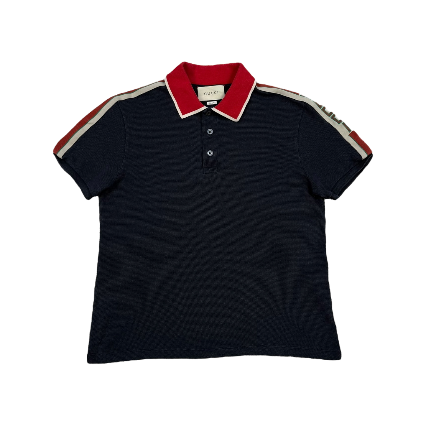 Gucci Striped Logo Polo