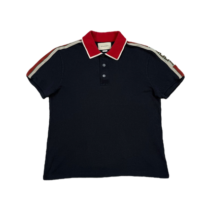 Gucci Striped Logo Polo