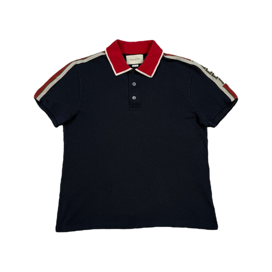 Gucci Striped Logo Polo