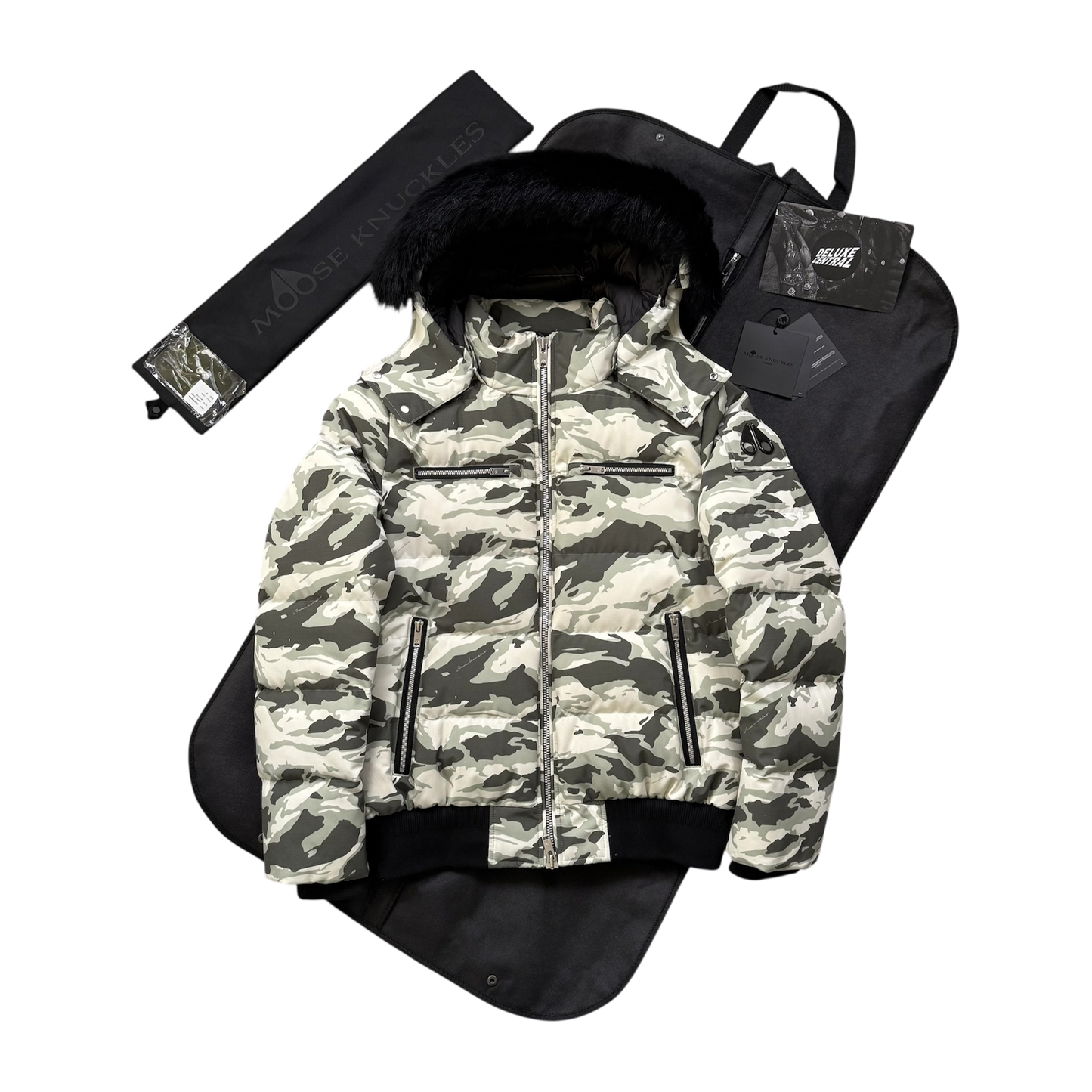Moose Knuckles Cloud Shearling Bomber Jacket